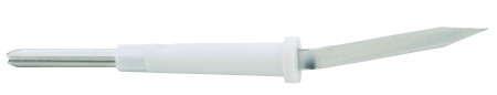 Electrode Hyfrecator Tips Electrosurgical Electrode Electrolase® Stainless Steel Sharp Blade Disposable Sterile (50/BX 12BX/CS) by Conmed Corporation  ID 7-100-8CS